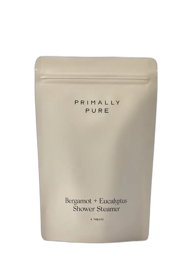Primally Pure Shower Steamer Bergamot + Eucalyptus
