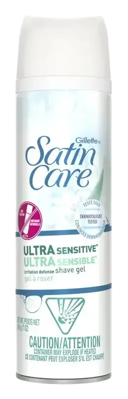 Gillette Satin Care Ultra Sensitive Women’s Shave Gel