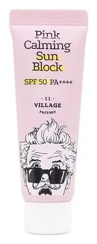 Village 11 Factory Pink Calming Sun Block SPF50+ PA++++