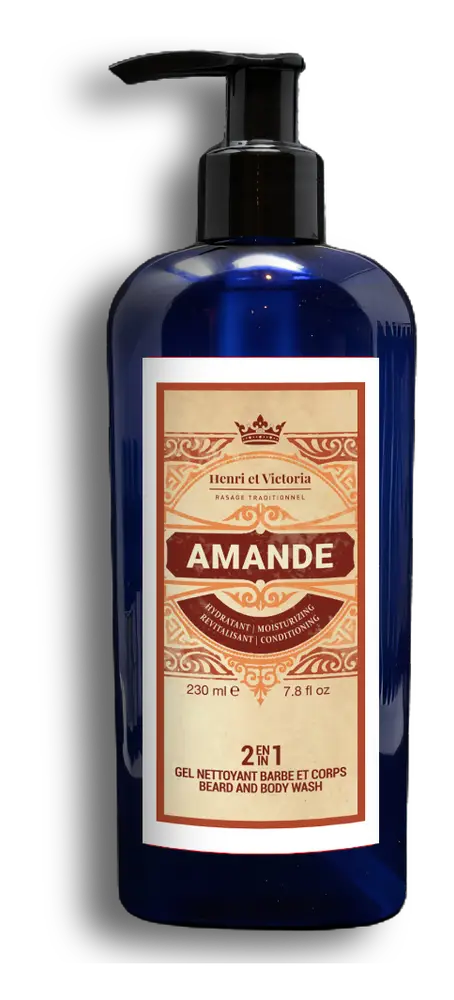 Henri Et Victoria Beard And Body Wash Amande