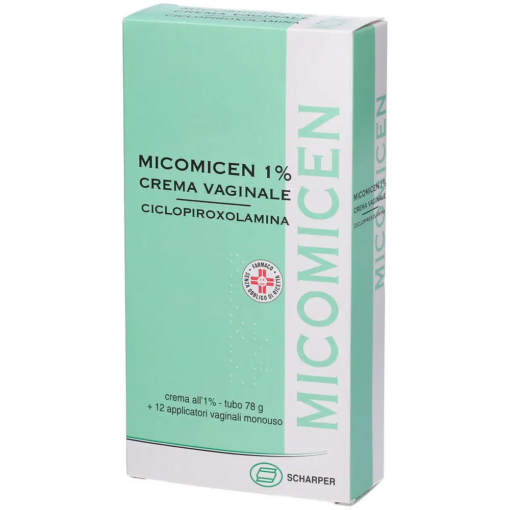 Scharper Micomicen 1% Vaginal Cream Ciclopirox Olamine