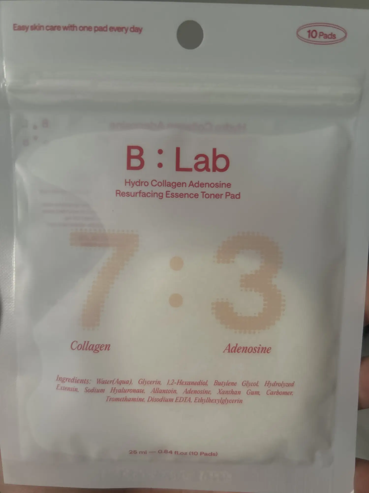 B.LAB Essence Toner Pad Hydro Collagen Adenosine Resurfacing