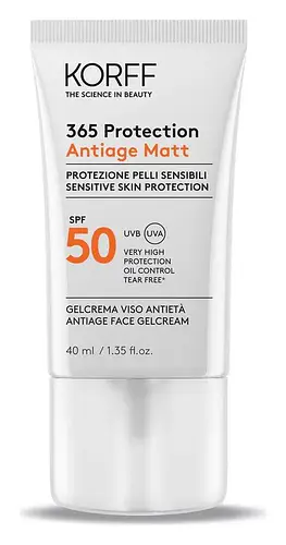 Korff 365 Protection Antiage Matt Face Gelcream SPF 50