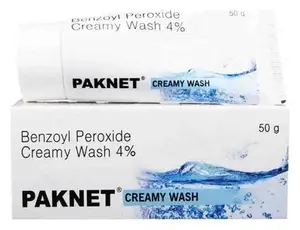 Percos Paknet Creamy Wash Benzoyl Peroxide 4%