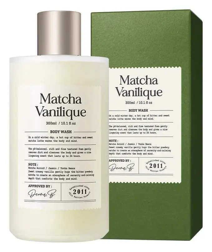 Derma:B Narrative Body Wash - Matcha Vanilique