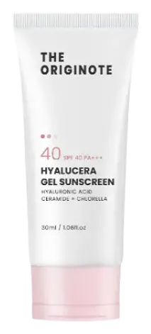 The Originote Hyalucera Gel Sunscreen SPF 40 PA+++