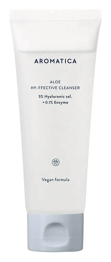 Aromatica Aloe Hy-ffective Cleanser 5% Hyaluronic sol. + 0.1% Enzyme