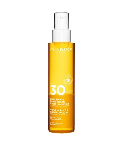 Clarins Glowing Sun Body & Hair Oil SPF 30