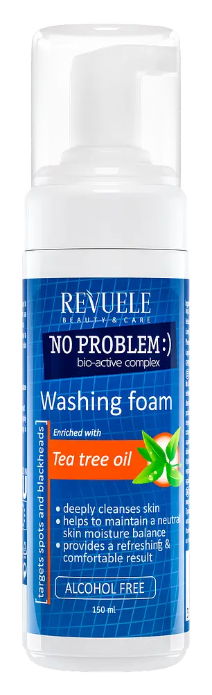 Revuele No Problem Washing Foam With Tea Tree Oil