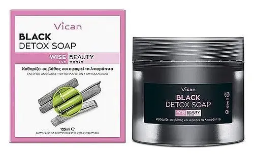 Vican Wise Beauty Black Detox Soap