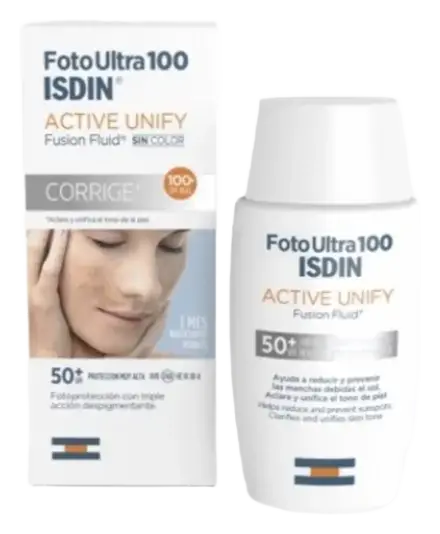 ISDIN Foto Ultra 100 Active Unify Fusion Fluid SPF 50+