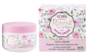 Victoria Beauty Roses of Bulgaria and Hyaluron Face Cream