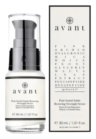 Avant Skincare Pink Orchid Subtle Restoring Overnight Serum
