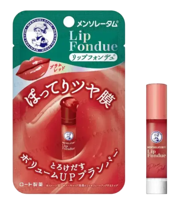 Rohto Mentholatum Lip Fondue Plain Red