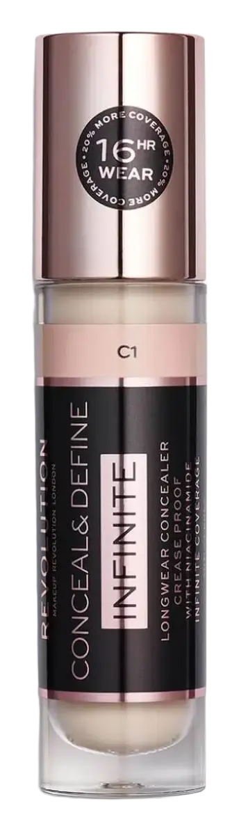 Revolution Beauty Conceal & Define Infinite Longwear Concealer C1