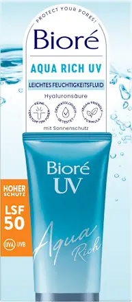 Biore UV Aqua Rich Watery Essence SPF 50+ PA++++ Germany