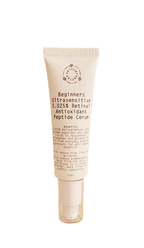 Skincervation Beginners Ultrasensitive 0.025% Retinal Antioxidant Peptide Cerum
