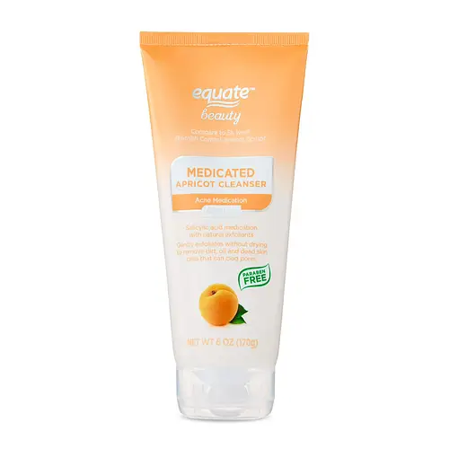Equate Medicated Apricot Cleanser