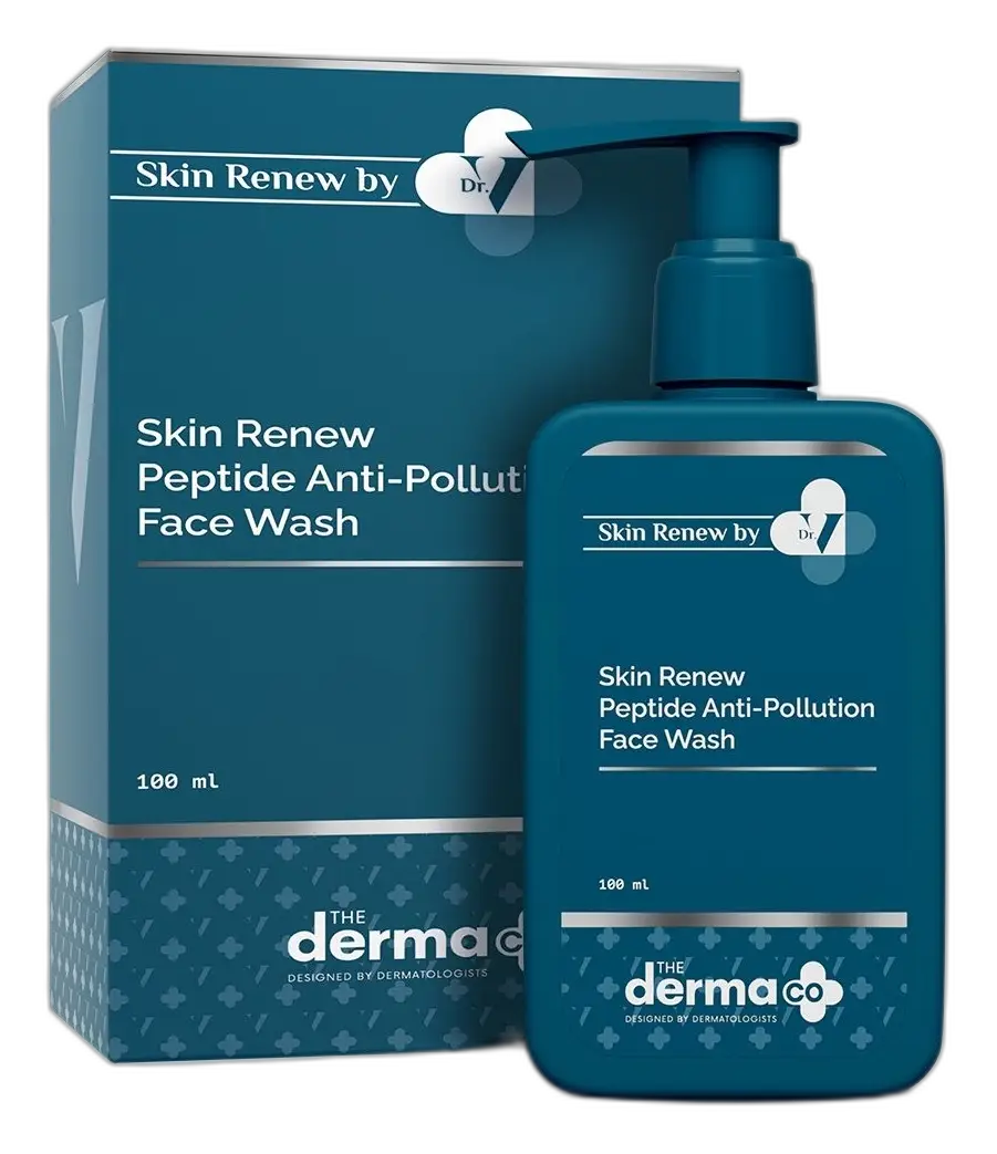 The Derma Co Skin Renew Peptide Anti-Pollution Face Wash