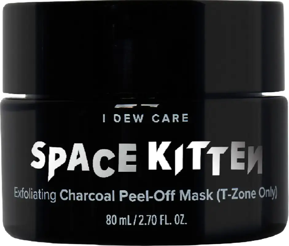 I Dew Care Space Kitten Exfoliating Charcoal Peel-Off Mask