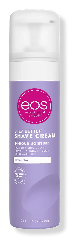 EOS Shea Better 24H Moisture Shave Cream Lavender