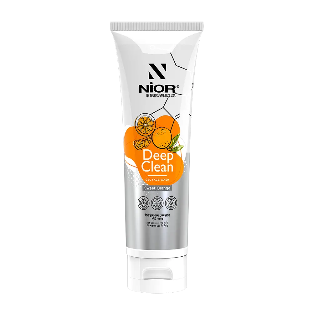 Nior Deep Clean Gel Face Wash Sweet Orange