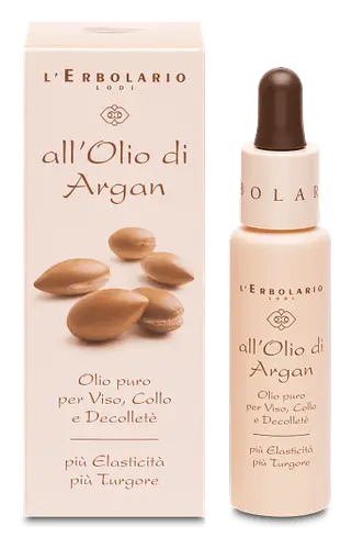 L'Erbolario Argan Oil Pure Oil for Face, Neck and Low Neckline