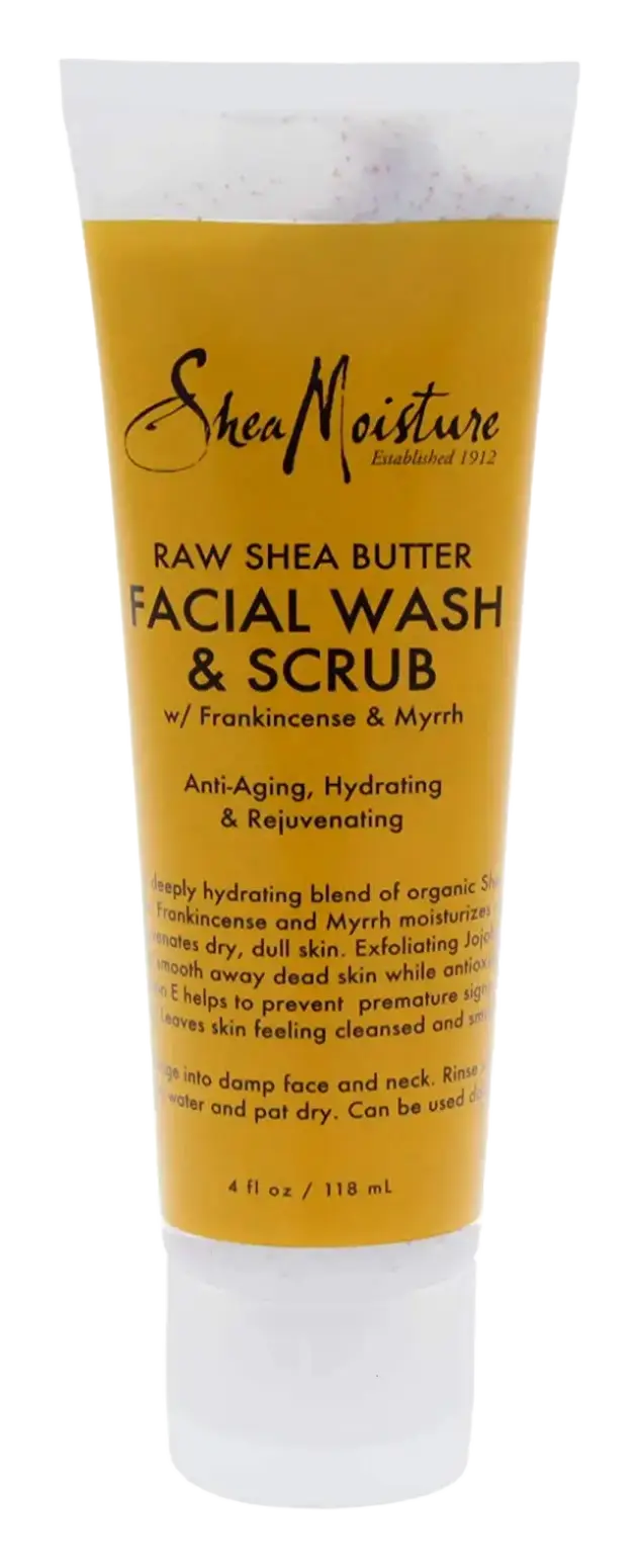 Shea Moisture Raw Shea Butter Facial Wash & Scrub