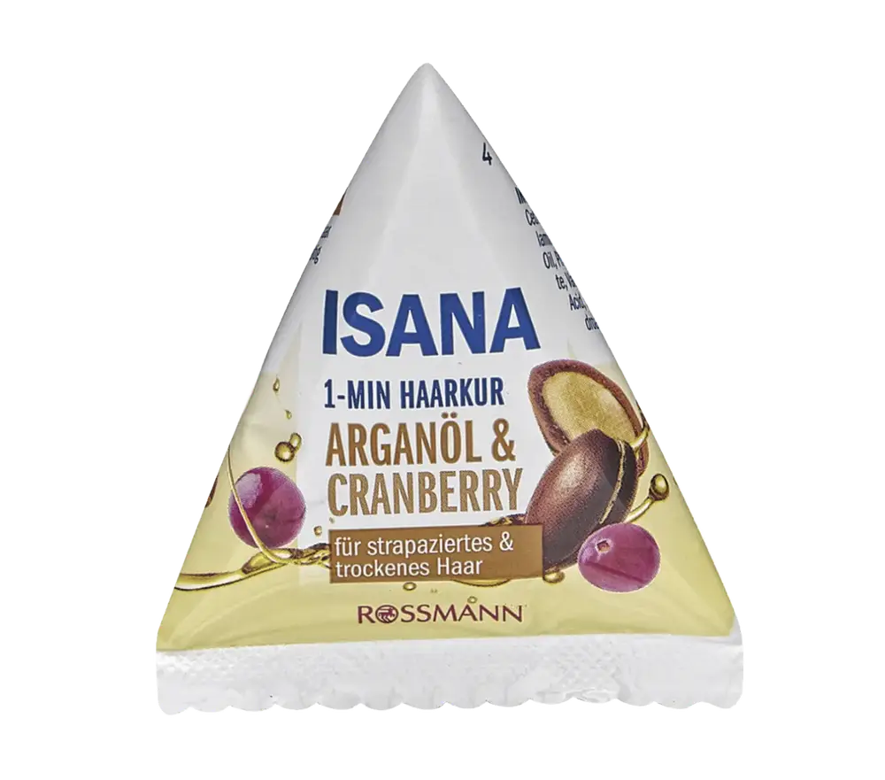ISANA 1-Minute Haarkur Arganöl & Cranberry