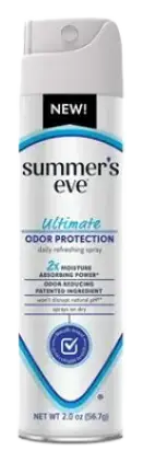 Summer’s Eve Daily Refreshing Spray Ultimate Odor Protection
