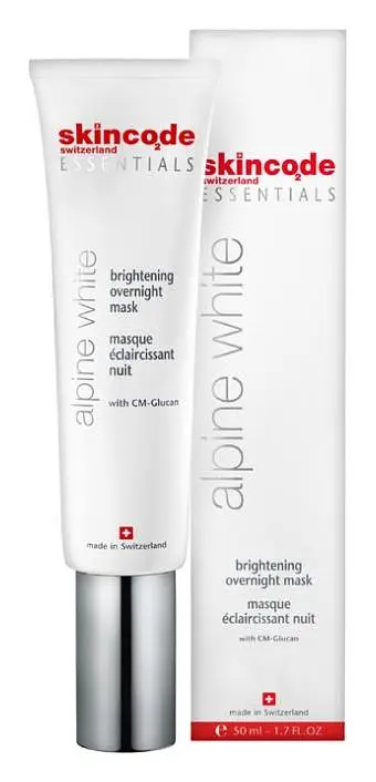Skincode Essentials Alpine White Brightening Overnight Mask