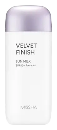 Missha All Around Safe Block Velvet Finish Sun Milk SPF50+/PA++++
