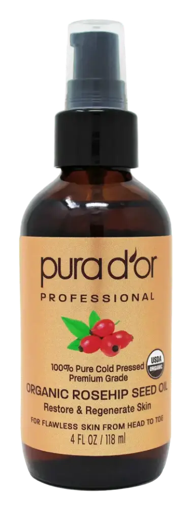Pura D'or Organic Rosehip Seed Oil
