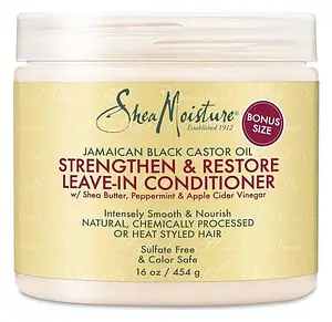 Shea Moisture Jamaican Black Castor Oil Strengthen & Restore Leave-In Conditioner