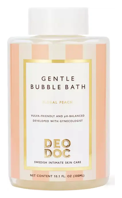 DeoDoc Gentle Bubble Bath Floral Peach