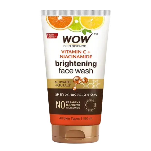 Wow Skin Science Vitamin C + Niacinamide Brightening Face Wash