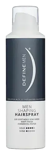 Define Men Shaping Hairspray