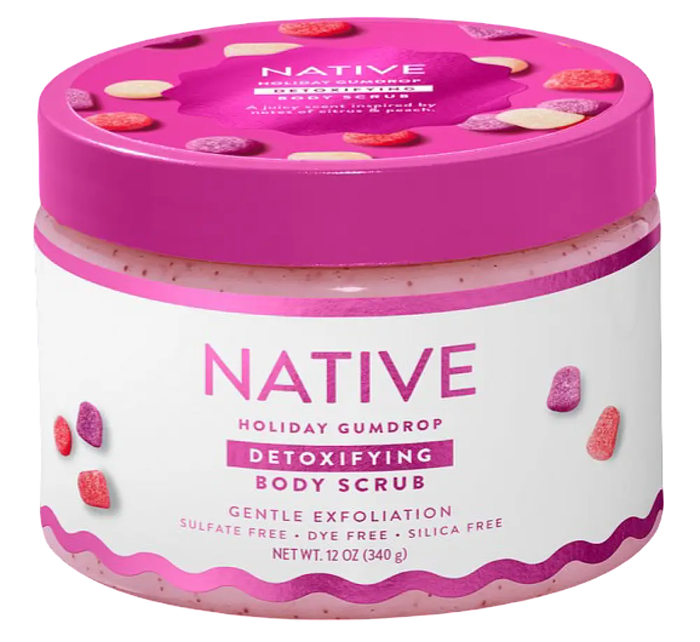 Native Detoxifying Body Scrub Holiday Gumdrop