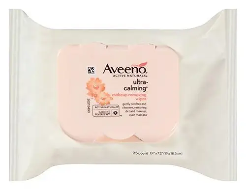 Aveeno Ultra-Calming Cleansing Makeup Removing Wipes