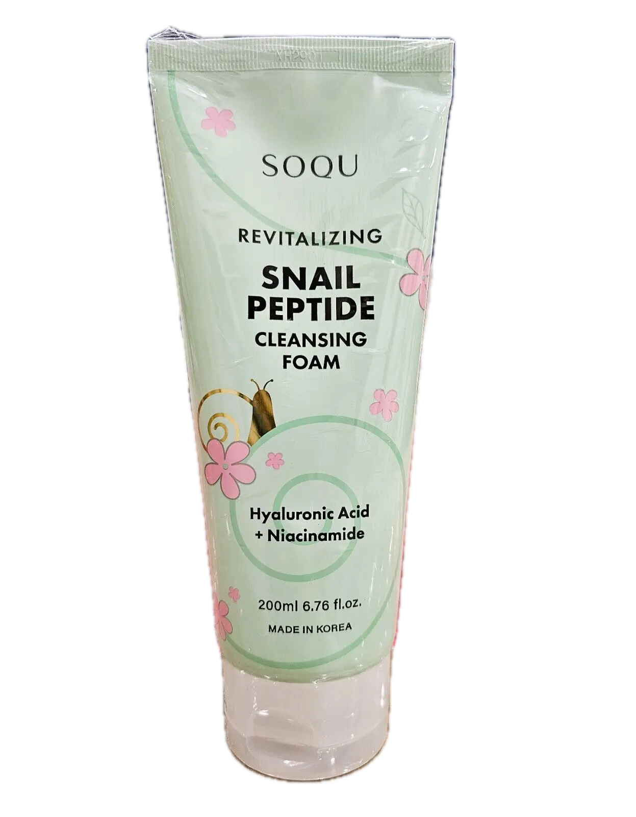 SOQU Revitalizing Snail Peptide Cleansing Foam