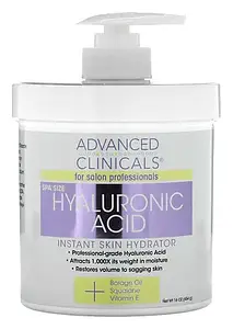 Advanced Clinicals Hyaluronic Acid Instant Skin Hydrator