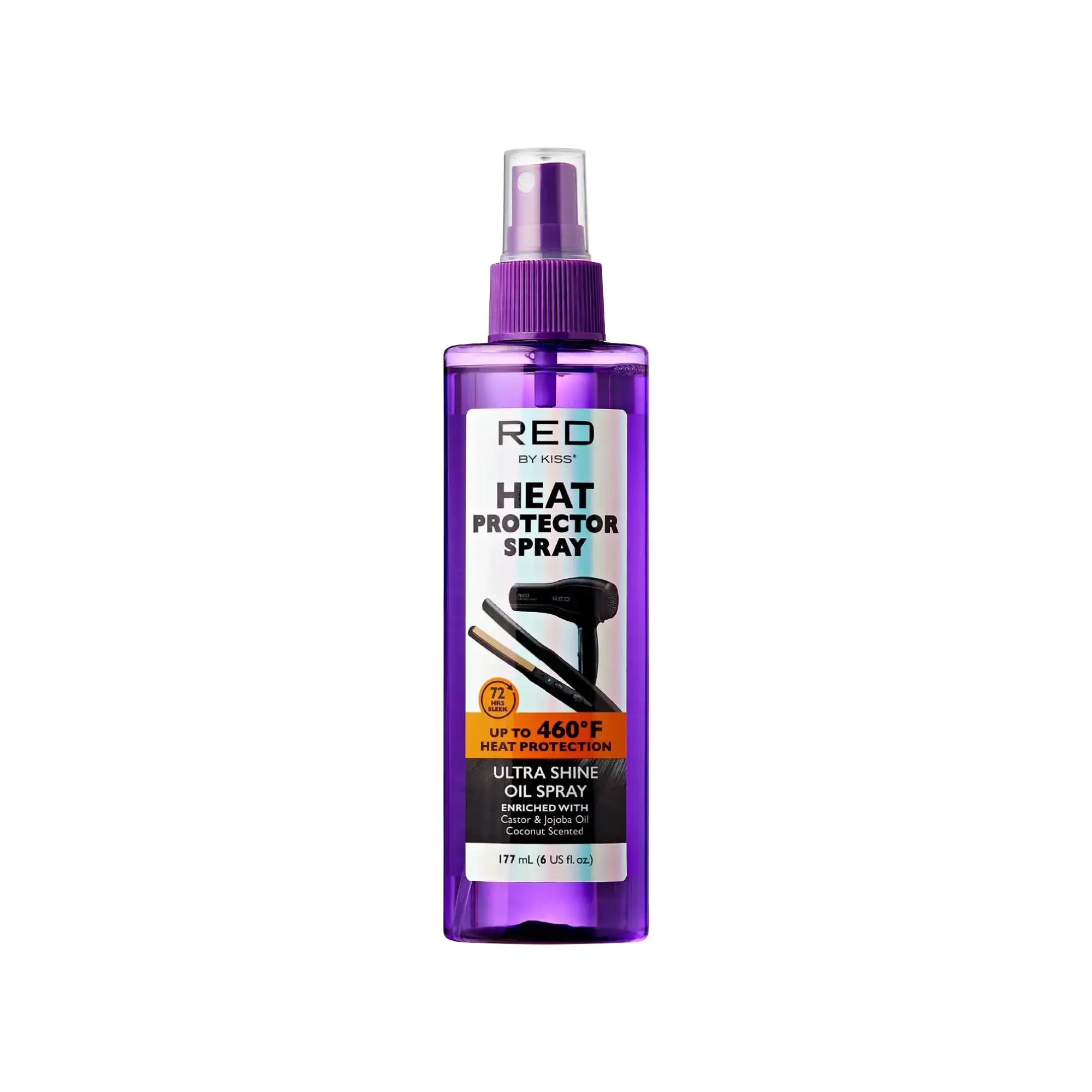 Kiss Red Ultra Shine Heat Protector Oil Spray