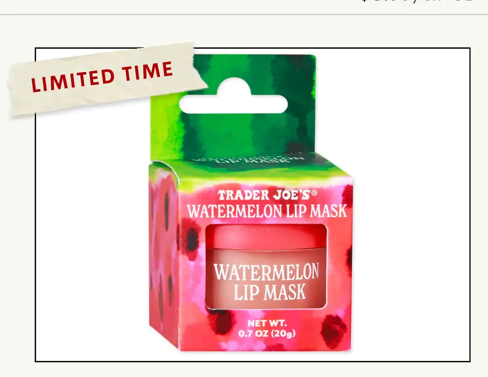 Trader Joe's Watermelon Lip Mask