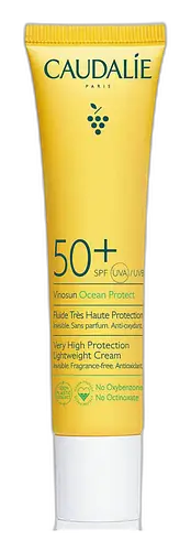 Caudalie Very High Protection Lightweight Cream SPF 50+ Vinosun Protect