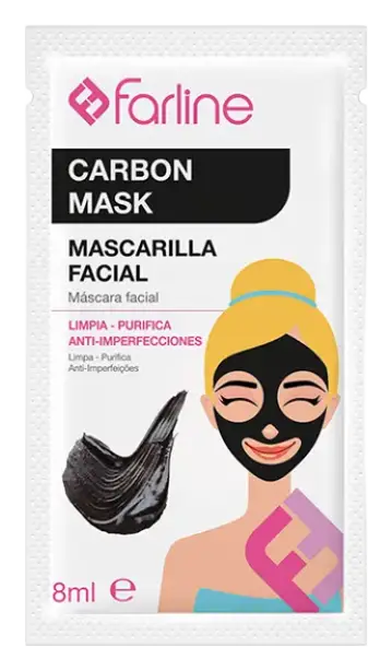 Farline Mascarilla Facial Carbon Mask