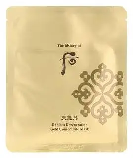 The History of Whoo Cheongidan Radiant Regenerating Gold Concentrate Mask