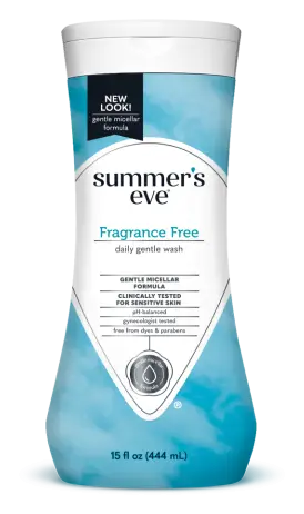 Summer’s Eve Fragrance Free Daily Cleansing Wash
