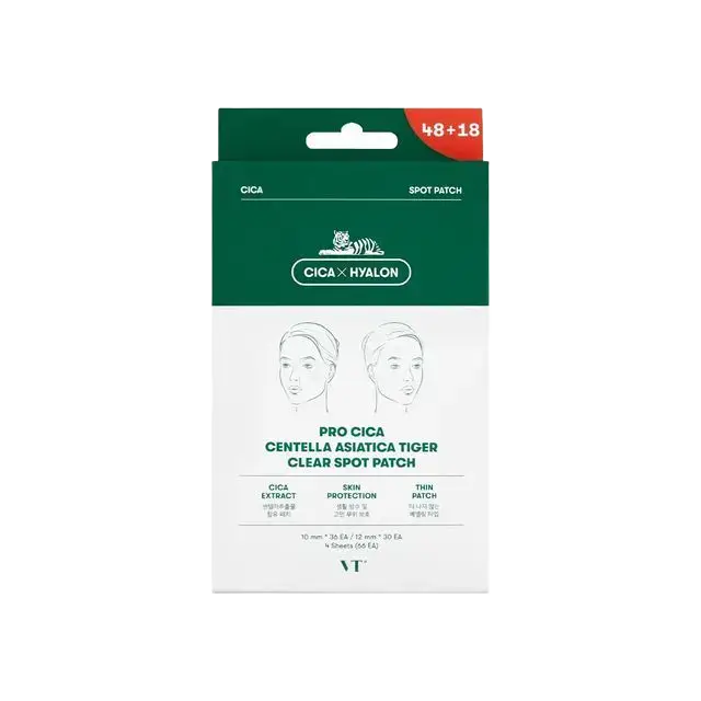 VT Cosmetics Pro Cica Centella Asiatica Tiger Clear Spot Patch Set