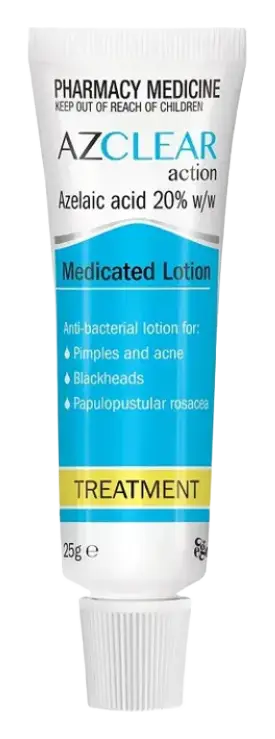 Azclear Action Medicated Lotion
