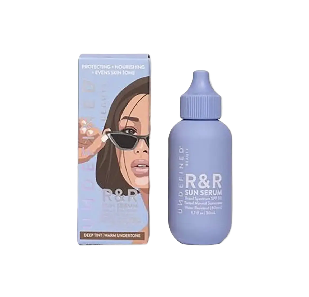 Undefined Beauty R&R Sun Tinted Serum Deep Tint